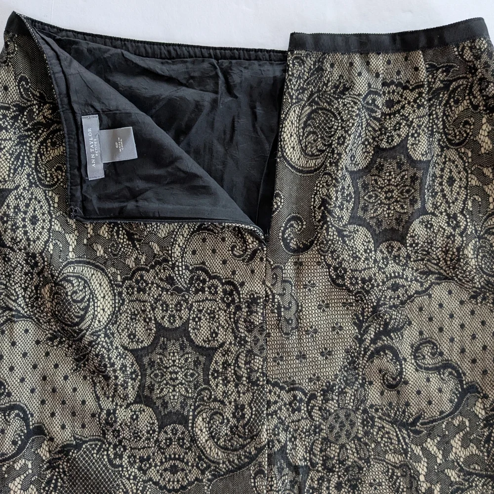 Ann Taylor Lace Skirt Size 6 Petite
